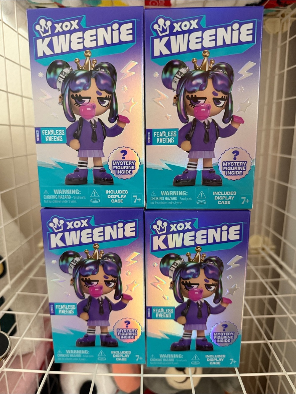 KWEENIE Purple Mystery Figurine - Collectible Kids Toy
